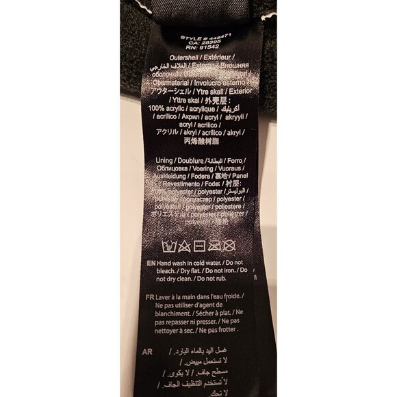 SKI-DOO Racing Winter Hat Toque/Beanie Multi-color With Chin Tassel Ties - Picture 7 of 7